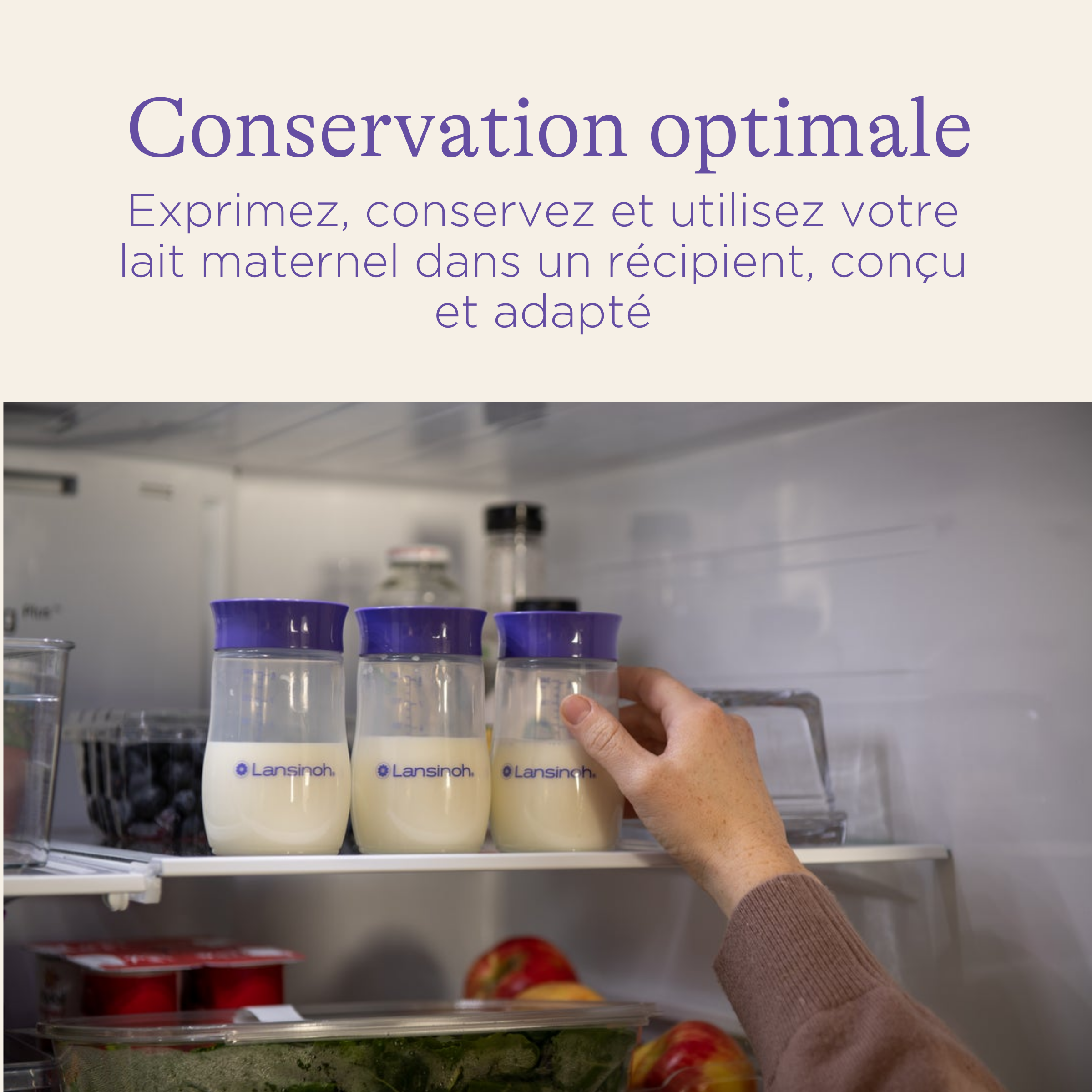POTS, Conservation Du Lait