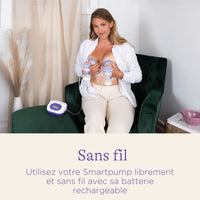 Smartpump tire-lait de location rechargeable lansinoh-fr