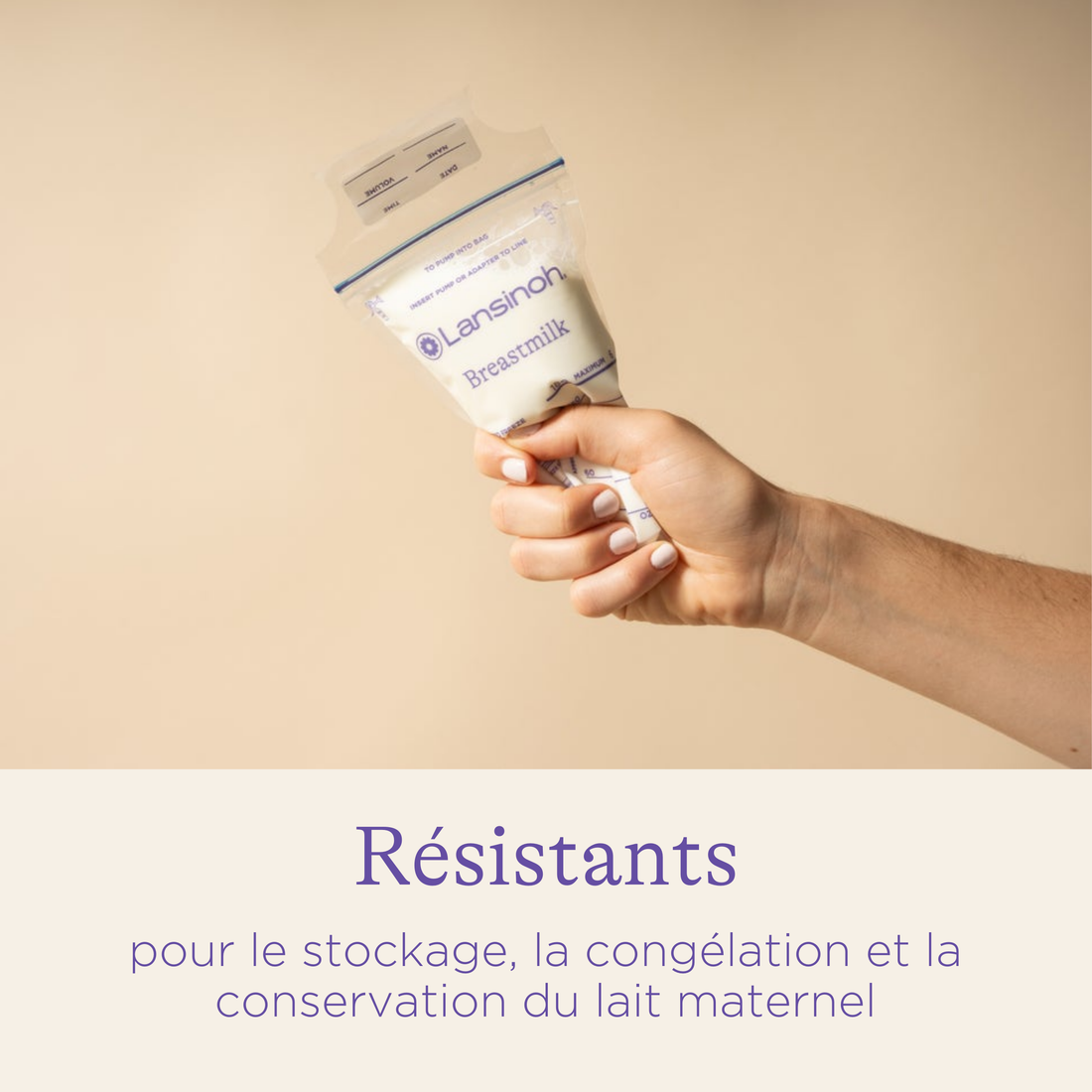Sachets de conservation de lait maternel lansinoh-fr