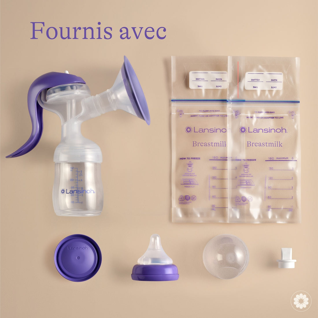 Tire-lait Manuel lansinoh-fr