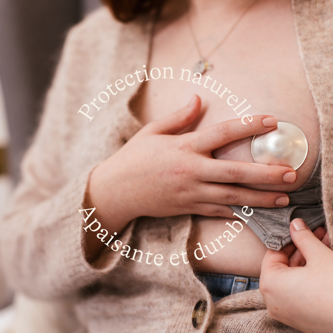 Coupelles d’allaitement en argent