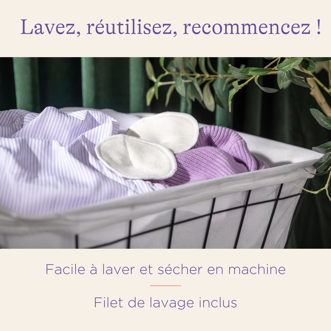 Coussinets d’allaitement lavables lansinoh-fr