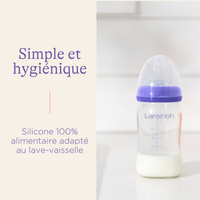 Biberons en Verre & tétines NaturalWave® - lansinoh-fr
