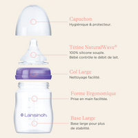 Starter-Set Biberons & tétines NaturalWave® lansinoh-fr