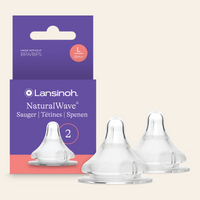 Tétines NaturalWave® pour bébé allaité