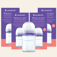 Biberons en Verre & tétines NaturalWave®
