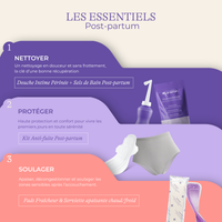 Sels de bain post-partum