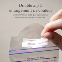 Sachets de conservation de lait maternel