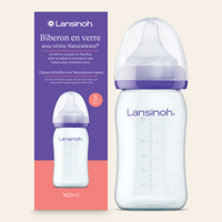Biberons en Verre & tétines NaturalWave® - lansinoh-fr