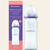 Biberons en Verre & tétines NaturalWave®