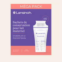 Sachets de conservation de lait maternel
