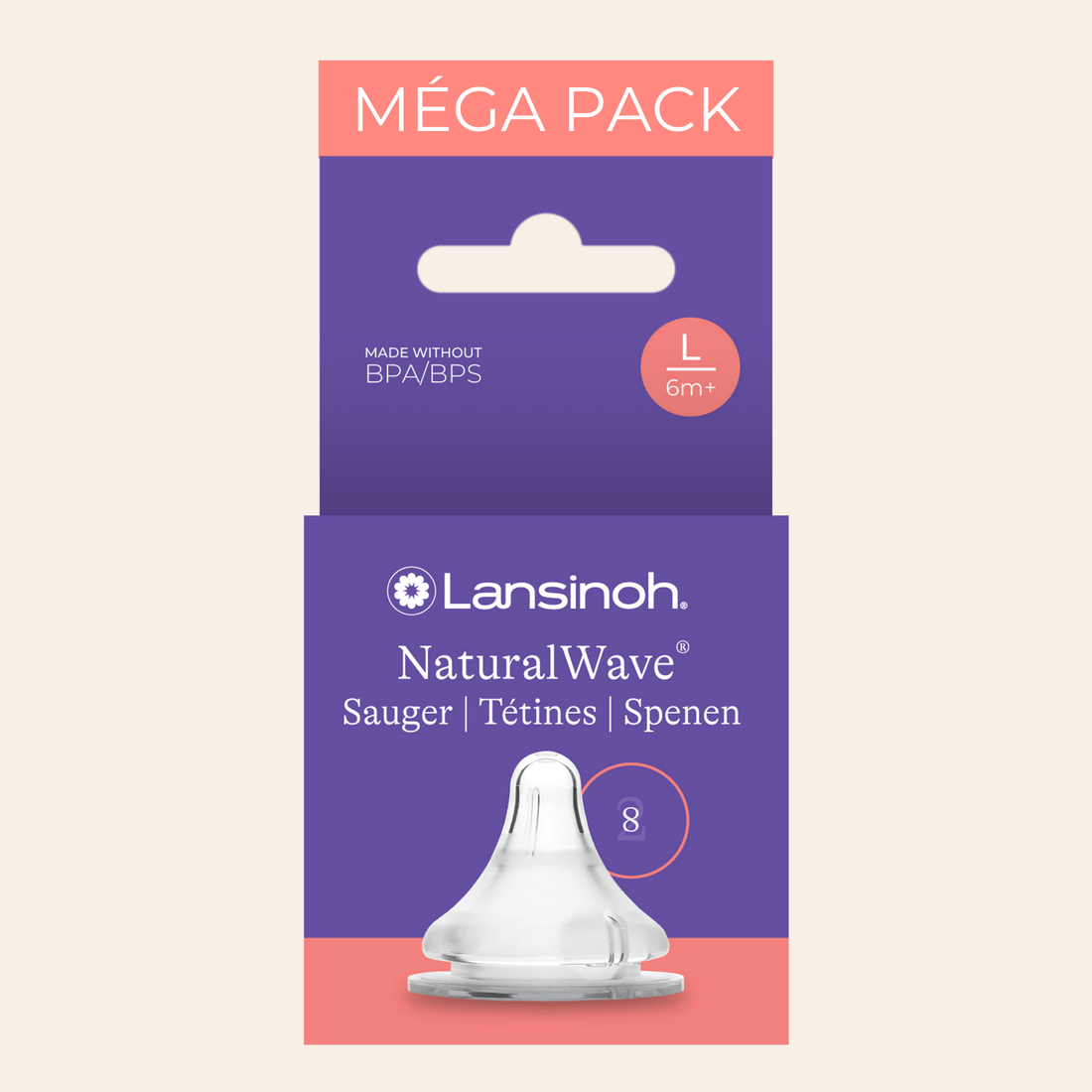 Tétines NaturalWave®