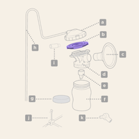 Diaphragme de remplacement pour Tire-Lait Smartpump