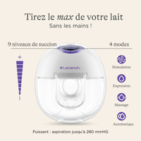 Pack expression et conservation du lait maternel