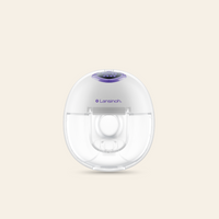 Tire-lait mains libres Lansinoh – compact, nomade, portable, électrique, sans fil