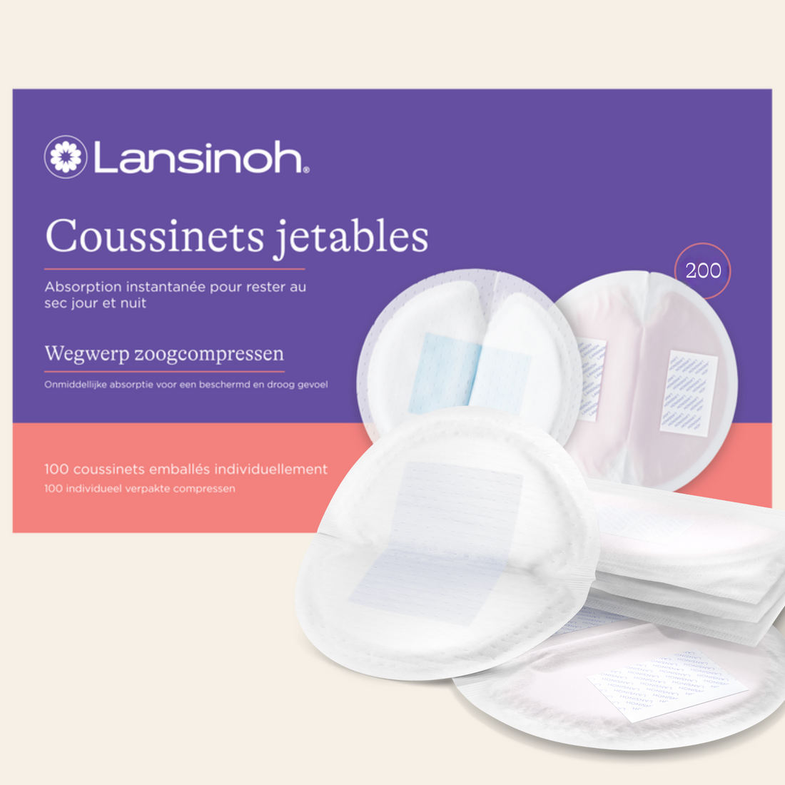 Coussinets d'Allaitement Jetables
