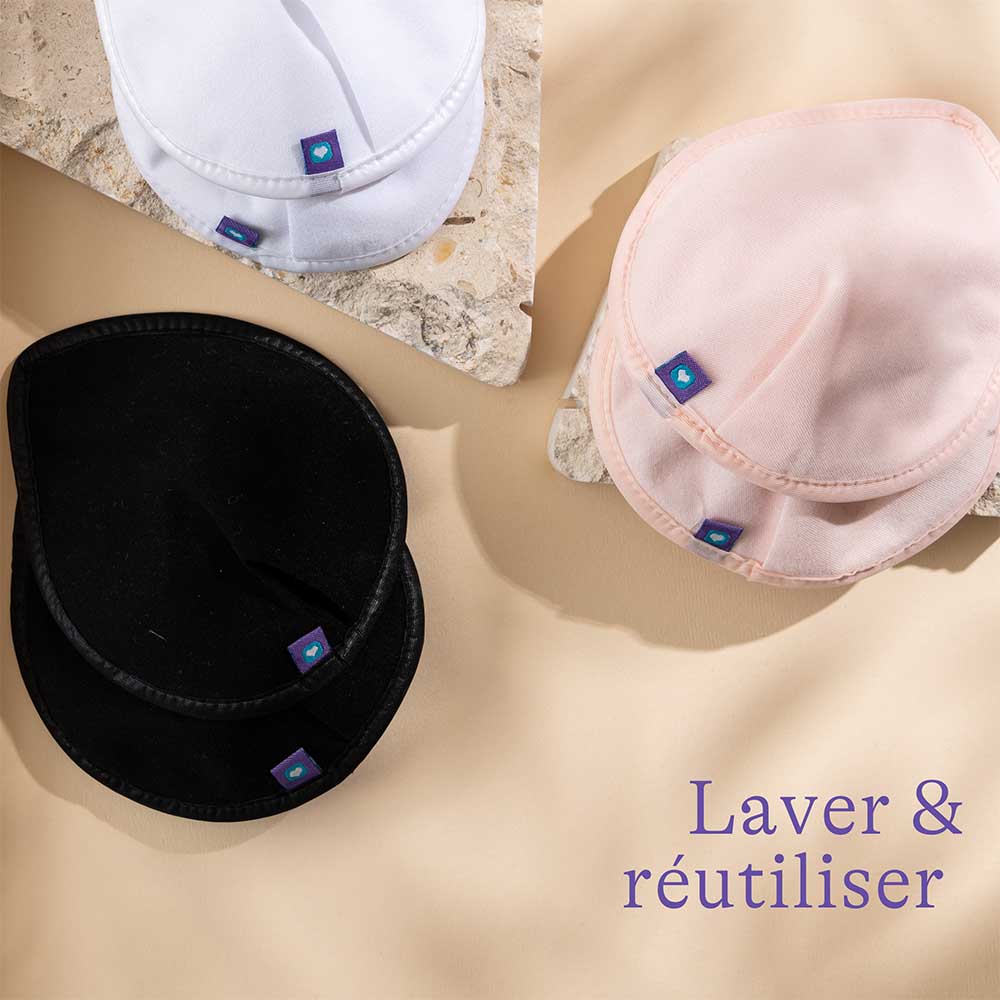 Coussinets d'allaitement Lavables x8 lansinoh-fr