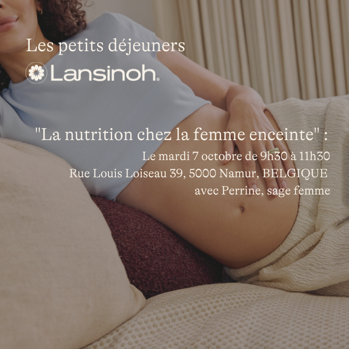 Évènement pro : les petits déjeuners Lansinoh - Nutrition | 7 Octobre à L'arche De NOE – maison de naissance