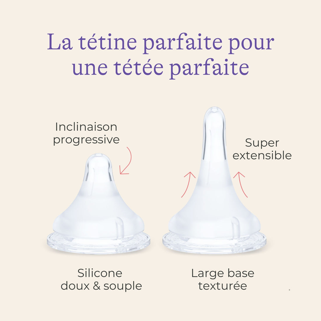 Starter Set Nouveau-né Biberons & Tétines NaturalWave®