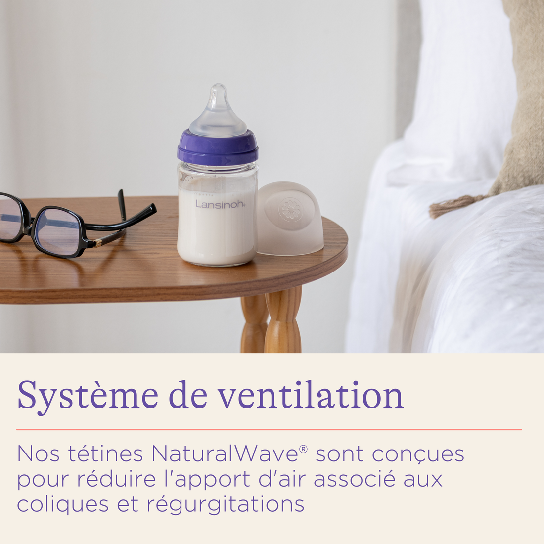 Biberons en Verre & tétines NaturalWave®