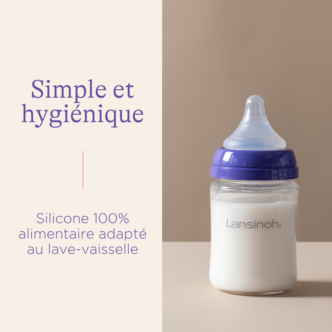 Biberons en Verre & tétines NaturalWave®