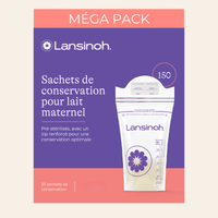 Sachets de conservation de lait maternel