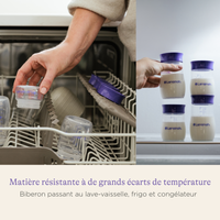 Biberons 60 ml NaturalWave® x4 – Nouveau-né – Lansinoh