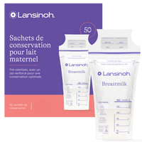 Sachets de conservation de lait maternel