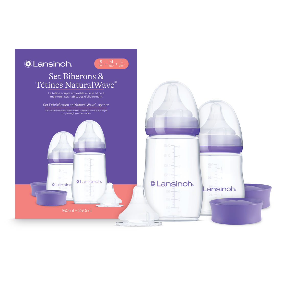 Set Biberons & tétines NaturalWave®