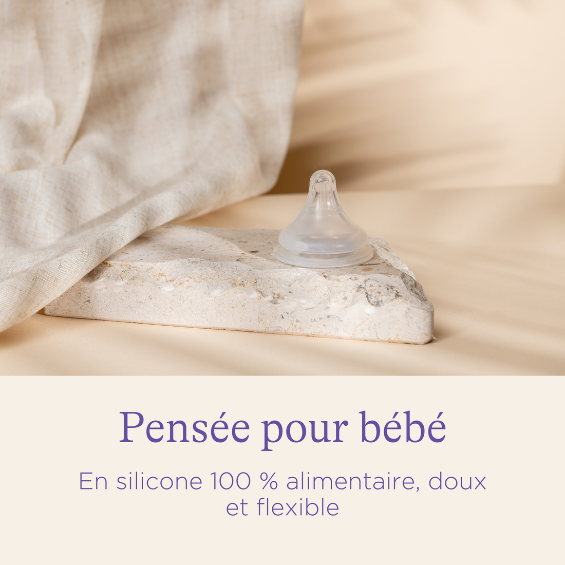 Biberons en Verre & tétines NaturalWave®