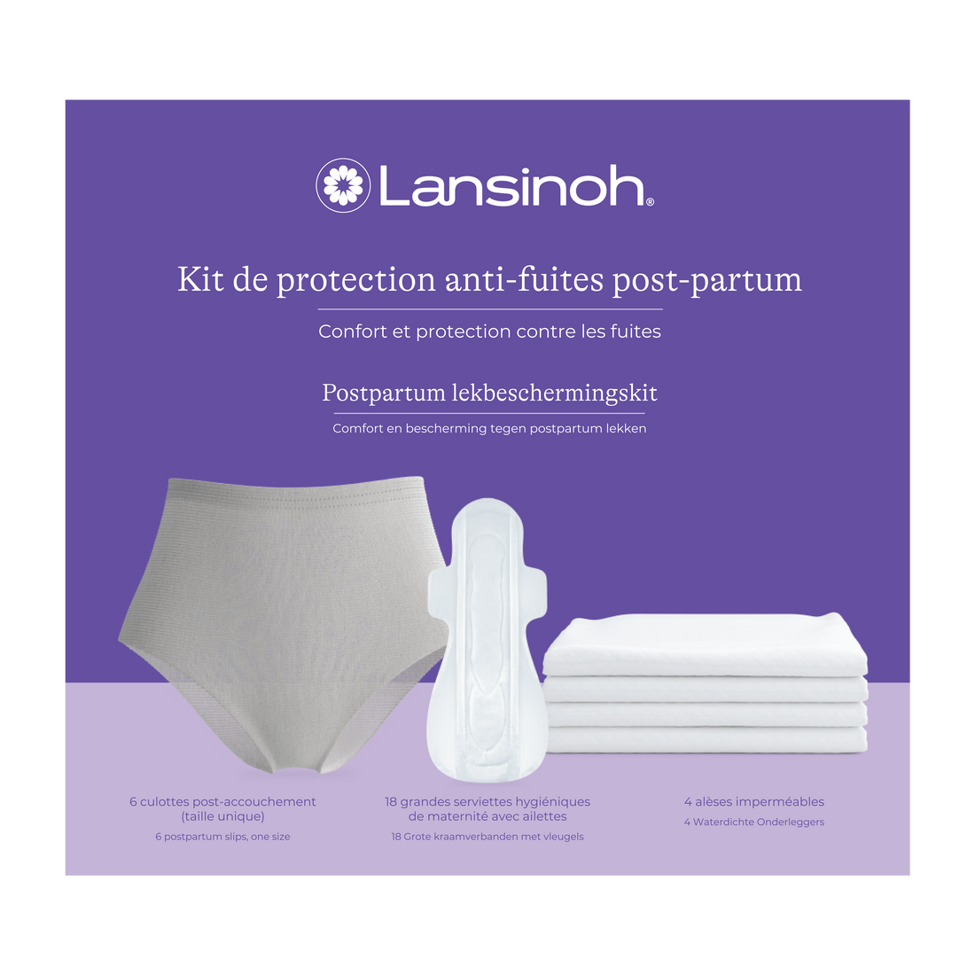 Kit anti-fuite post-partum