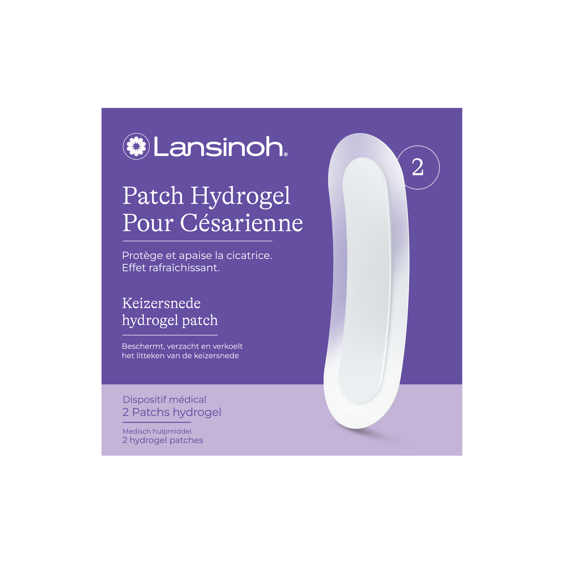 Patch Hydrogel pour Césarienne