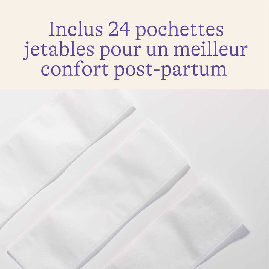 Recharge pochettes hygiéniques pour serviette post accouchement