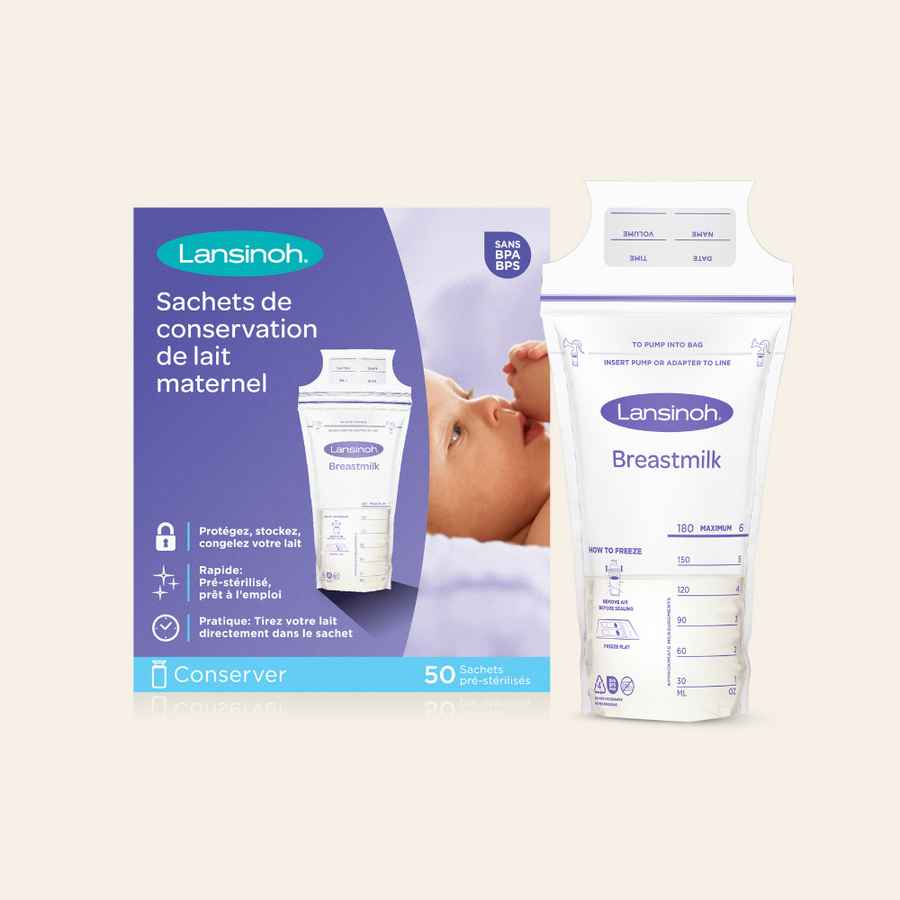 LANSINOH SACHET CONSERVATION LAIT MATERNEL (50) - Pharmacodel